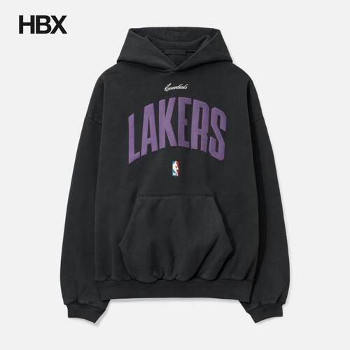 Fear of God Essentials x NBA Lakers 90's Hoodie帽衫卫衣