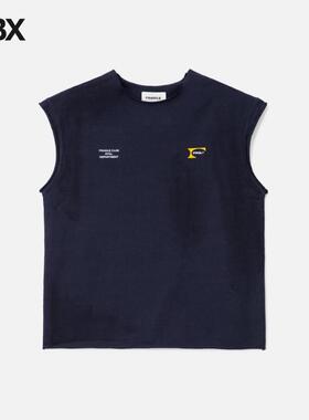 FRAGILE CLUB Navy Muscle Tank Top 背心 HBX