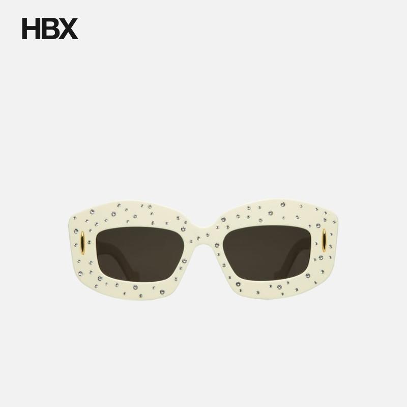 Loewe SMOOTH PAVÉ SCREEN SUNGLASSES 太阳眼镜HBX