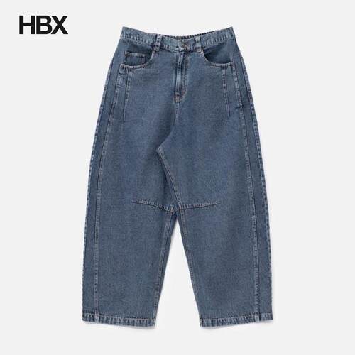 Dhruv Kapoor Paneled Barrel Jeans 牛仔裤男HBX