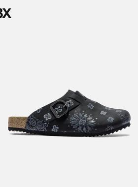 Bravest Studios Black Suede Paisley Clogs 拖鞋涼鞋男HBX