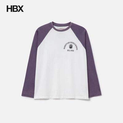 Basketcase BULLDOG, Raglan 长袖T恤HBX