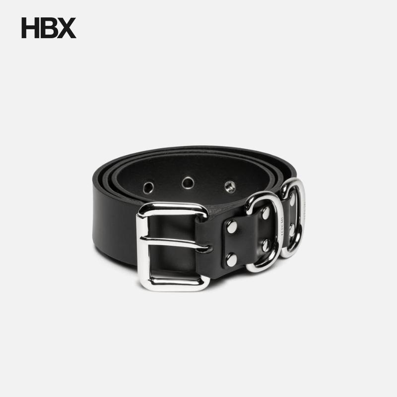 LCDC Eyelet D-Ring Leather Belt 皮带女HBX