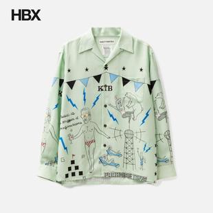 Shirt Type Wacko 衬衫 Hawaiian 长袖 男HBX Maria