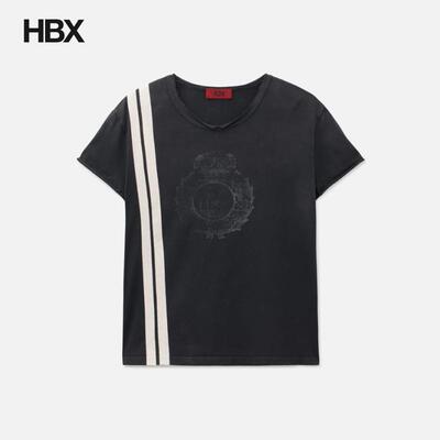 424 Crest Capped Thermal T-Shirt 短袖T恤男HBX