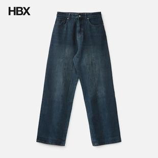 Lax 牛仔裤 Baggy Snakeskin 男HBX Denim Basketcase