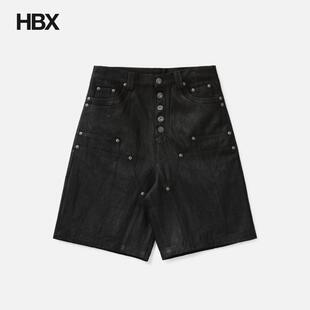 Rexel Waxed Double Thought 短裤 Friends Knee HBX