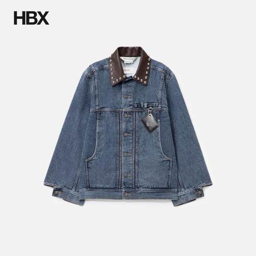 Dhruv Kapoor Mix Media Denim Jacket 外套男HBX