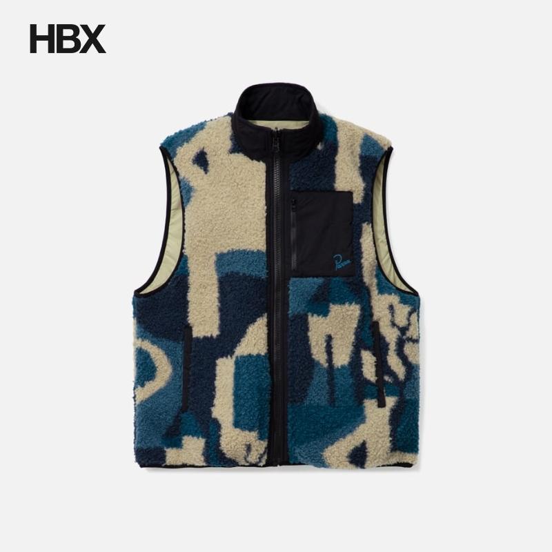 By Parra Infinite Bird Reversible Vest 无袖外套男HBX