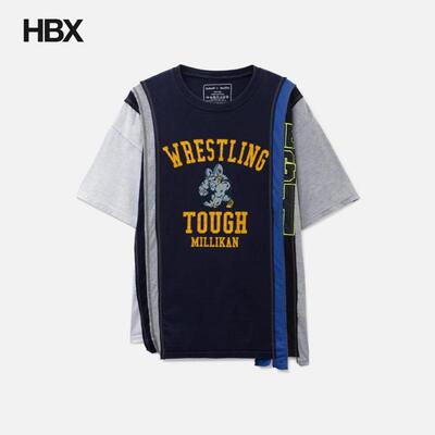 Needles 7 Cut Wide T-Shirt - College 短袖T恤男HBX