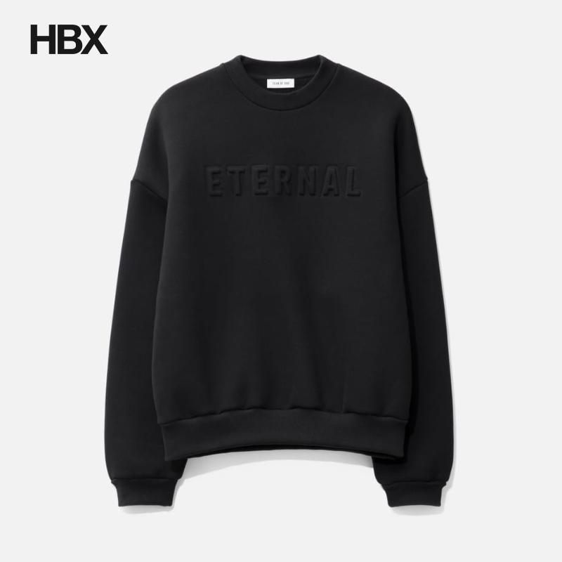 Fear of God Eternal Fleece Crewneck 无帽卫衣男HBX