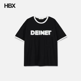 DEINET Overfit Logo Ringer T-shirts 短袖T恤 HBX