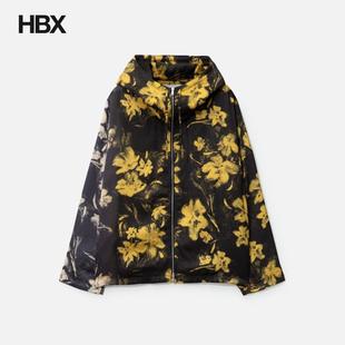 Sander Jacket Painted flower 外套夹克男HBX bleached Jil