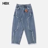 Kapoor 牛仔裤 Distressed Edge Dhruv Jeans Raw Balloon HBX