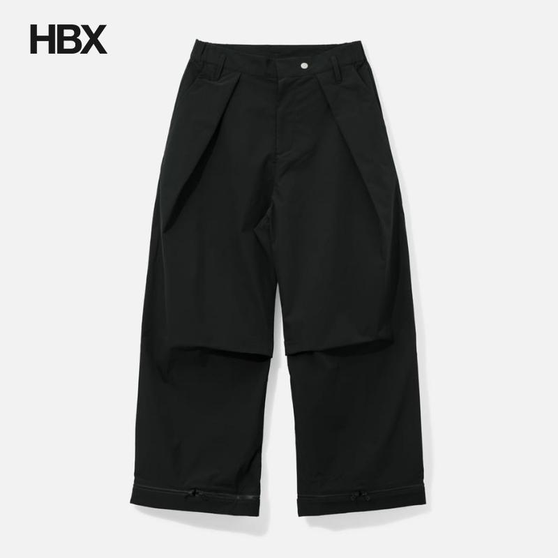 GOOPiMADE WX-P1 Zip-Extension Wide Trousers 长裤男HBX - 实物图