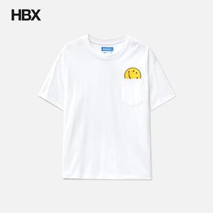 Market x Smiley Peek-a-boo Pocket T-Shirt 短袖T恤男HBX