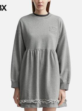 Ganni Isoli Crewneck Peplum Dress 连衣裙女HBX