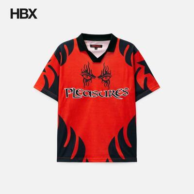 Pleasures AFTERLIFE SOCCER JERSEY 短袖T恤男HBX
