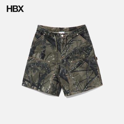 MARKGONG Camo Cargo Shorts 短裤女HBX