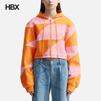 Private Policy PXL CHECKER PIECING CROP JACKET 外套女HBX