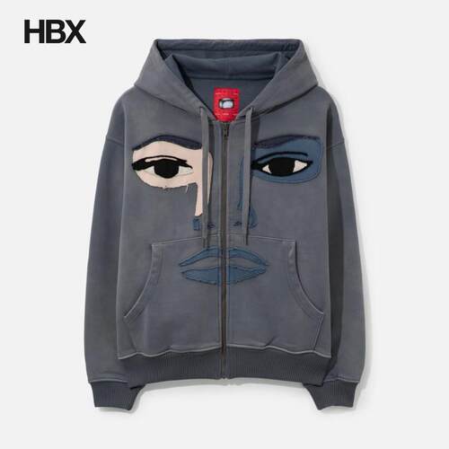 KidSuper Face Hoodie 帽衫外套男HBX