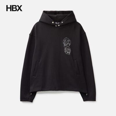 THUG CLUB TC Angels Crystal Embellished Hoodie 帽衫卫衣男HBX