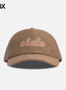 OLOLO Cursive Cord Cap 棒球帽男HBX