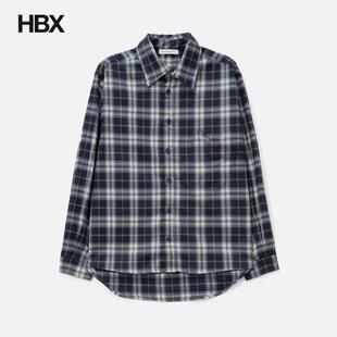 Warm Winter Days Flannel Button Up Shirt 衬衫 HBX