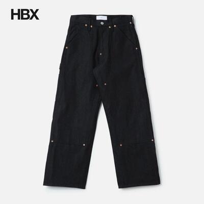 SUGARHILL Twisted Heather Denim Pants Double Knee牛仔裤男HBX