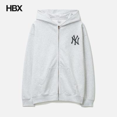 Sporty & Rich Yankees Serif Zip Hoodie 帽衫外套卫衣HBX