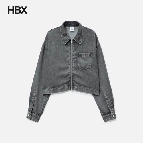 Won Hundred Lexington Zip Shirt 牛仔外套女HBX