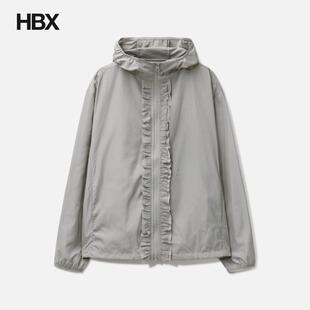 NACHE Ruffle Wind Breaker 风衣女HBX