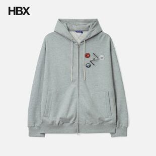 NEITHERS Reimagined Sophomore Zip Up Hoodie帽衫外套卫衣男HBX