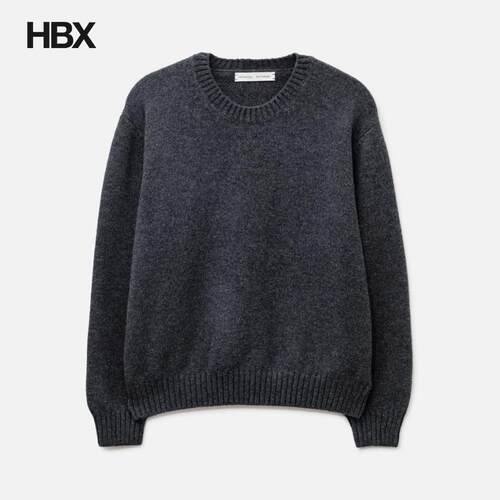 Moondal 24 Classic Round Knit In Charcoal 针织衫HBX