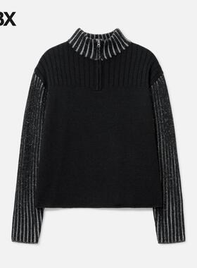 DEINET Merino Wool Knit Half Zip-Up 保暖针织polo衫 HBX