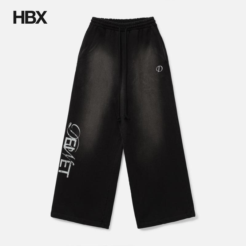 DEINET D Logo Washed Sweat Pants 长裤休闲裤 HBX
