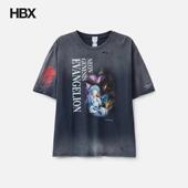 Genesis Index Evangelion Neon Protocol 短袖 T恤男HBX