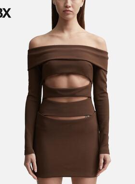 Misbhv Elena Off Shoulder Mini Dress 连衣裙女HBX