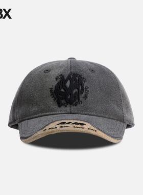 ALIS KOSTON CAP W/ EMBROIDERY & LAYERED SHADE 鸭舌帽男HBX