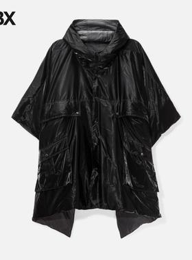 FRIED RICE Reversible Hooded Down Poncho 披风HBX