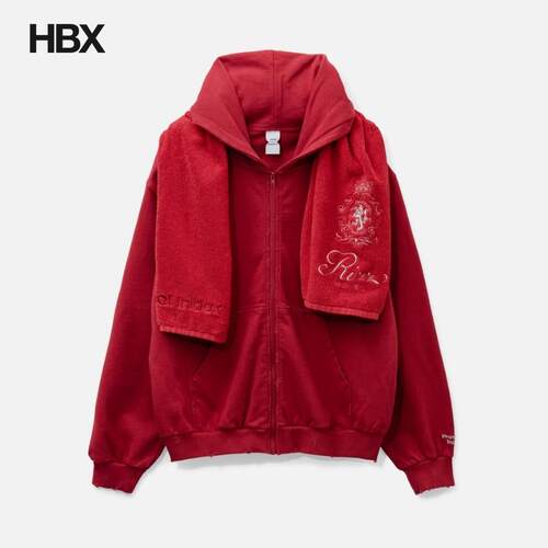Protocol-Index Terry Towel Zip Hoodie 帽衫外套HBX