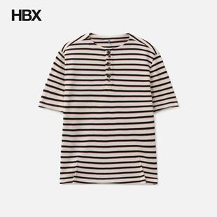 Neck 长袖 Error T恤HBX Henley Product. Ader Shirt