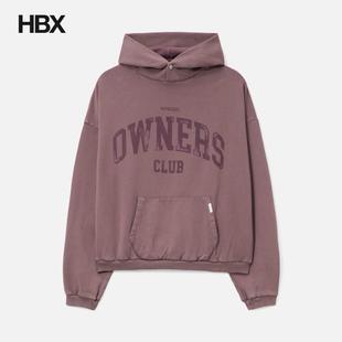 帽衫 Represent Hoodie Club 卫衣男HBX Owners