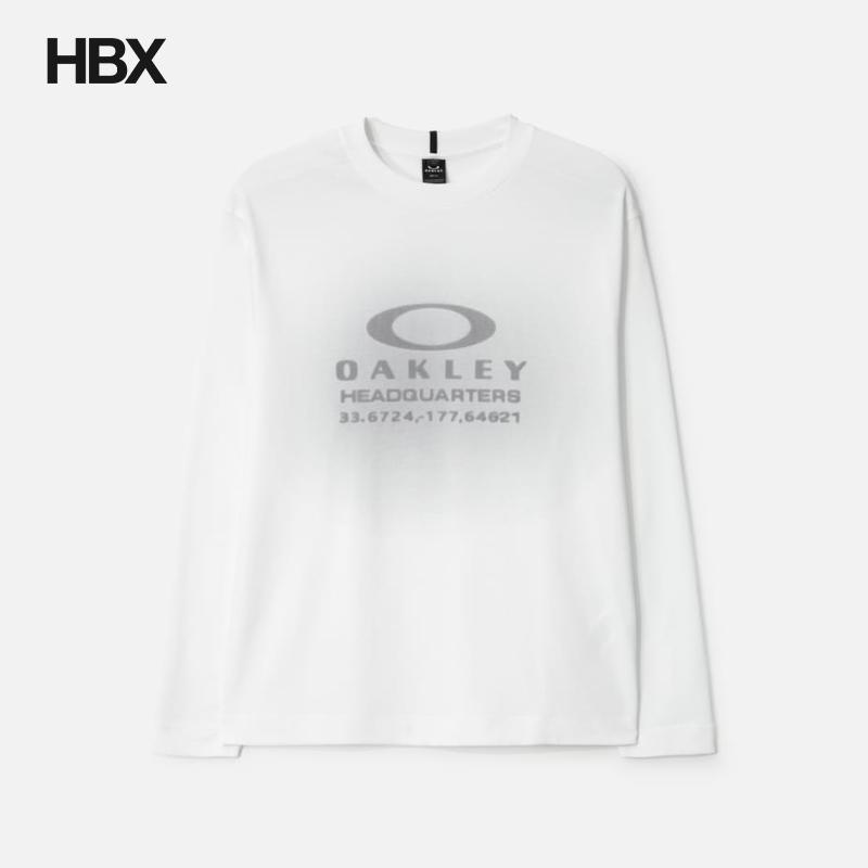 Oakley/欧克利 Illusion Long Sleeve T-Shirt 长袖T恤男HBX