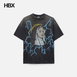 Saint Michael Maria Short Shirt T-shirt 短袖T恤男HBX
