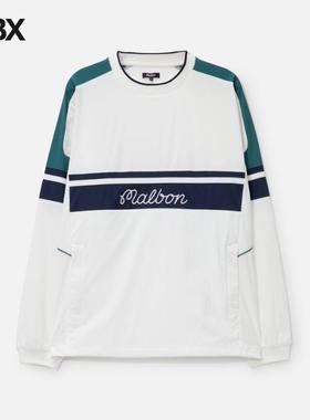 Malbon Golf Sportiva Nylon Popover 无帽卫衣男HBX