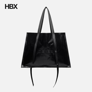 Dienèe Karta Black Creased Leather 单肩包女HBX