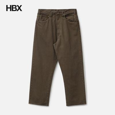 Unlikely Time Travel Jean Wide Color Denim 牛仔裤男HBX