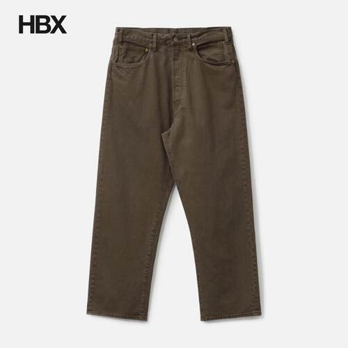 Unlikely Time Travel Jean Wide Color Denim 牛仔裤男HBX