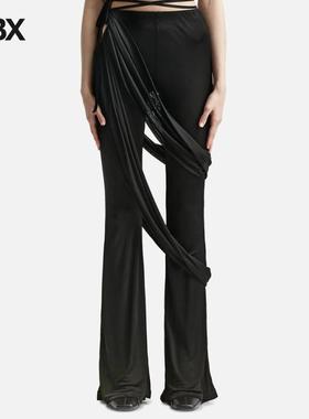 Andreadamo JERSEY FLARE PANTS 长裤休闲裤女HBX